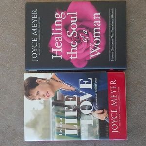 NEW Joyce Meyer Hardcover Book Bundle. Healing Spiritual Self Help Women